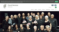 Desktop Screenshot of coralamistat.entitats.premia.cat