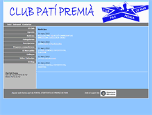 Tablet Screenshot of patipremia.entitats.premia.cat